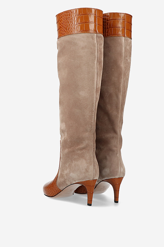 ブーツその他 PARIS TEXAS Lilac leather boots PARIS TEXAS | Purple Women's Boots | YOOX