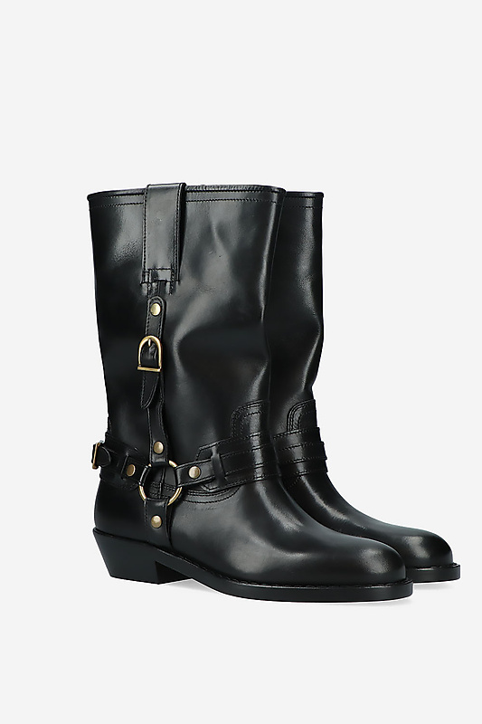 ブーツその他 Isabel Marant FW25 (BO0003FA A1A03S50TA) Duerto Cowboy Boots Woman black | ISABEL MARANT Official