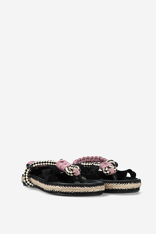 サンダル・ミュール Isabel Marant SANDAL (SD0117FAB1B07S 01BK) 25PSD0226FA-C1B07S-01BK-A.jpg?