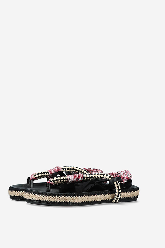 ISABEL MARANT｜SLIP-ONS (CANAE (EP0001FA B1C02S 01BK)) Canae Espadrilles Woman blue | ISABEL MARANT Official online