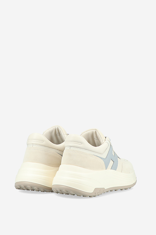 スニーカー HOGAN H669 leather sneakers with oversize sole Bianco Hogan Women's sneakers H669 grey leather - RICORDI