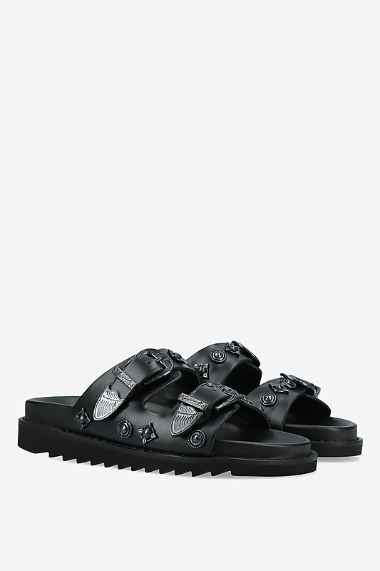 TOGA - TOGA PULLA  peco peco Toga Pulla // Black Leather Lace-Up Oxford – VSP Consignment