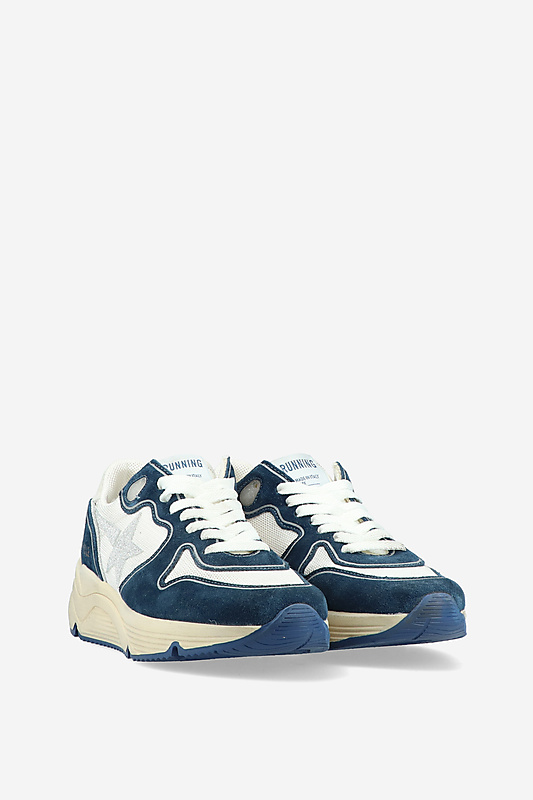 スニーカー Golden  (GWF00126 F007598 81225 WHITE BLUE SILVER) Golden Goose Sneakers at Mayke.com