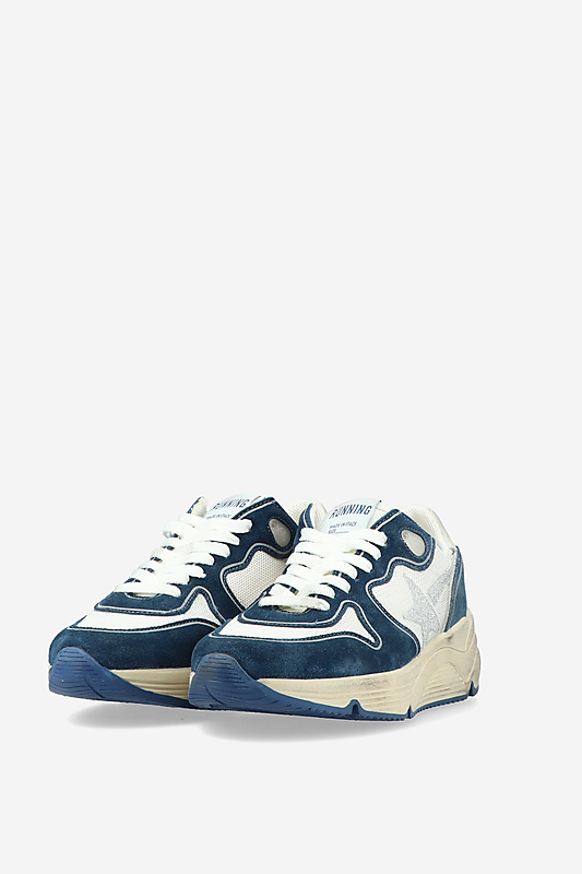 スニーカー Golden (GWF00126 F007598 81225 WHITE BLUE SILVER) Golden Goose Sneakers at Mayke.com