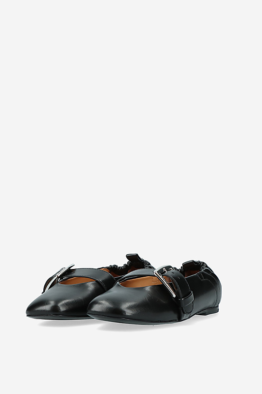 Ganni Ballerinas at Mayke.com