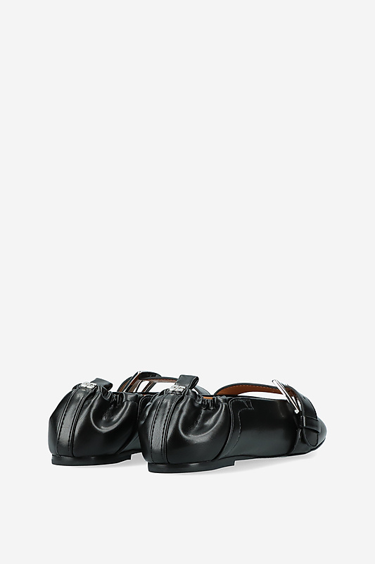 Ganni Ballerinas at Mayke.com