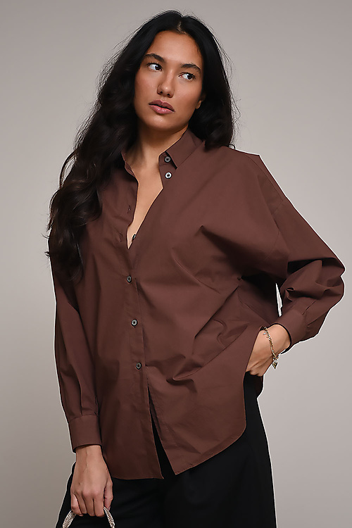 Academia Blouses Brown