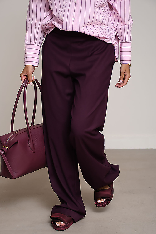 Academia Trousers Bordeaux