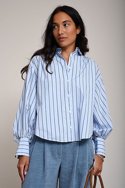 Academia Blouses Blue