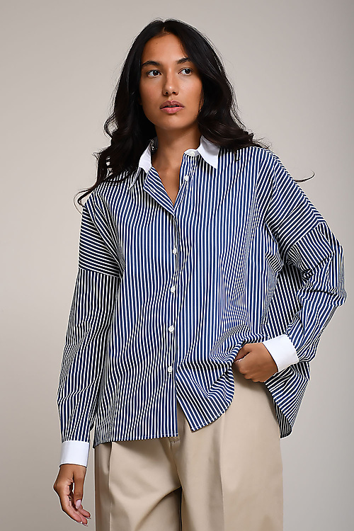 Academia Blouses Blue