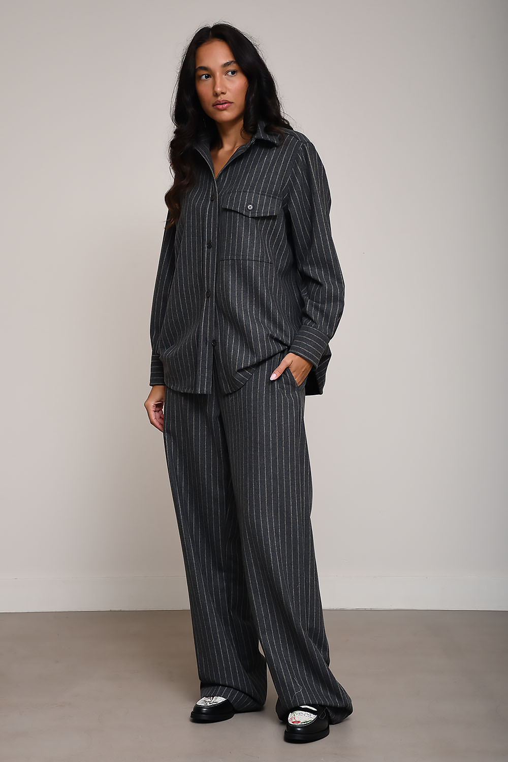 Academia Blouses Grey