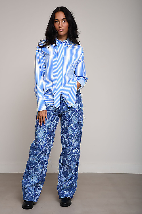 Academia Blouses Blue