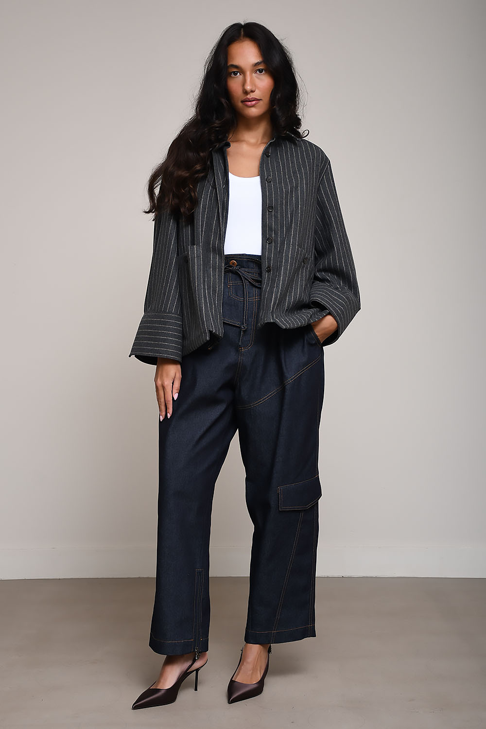 Academia Blouses Grey