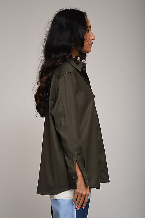 Academia Blouses Green