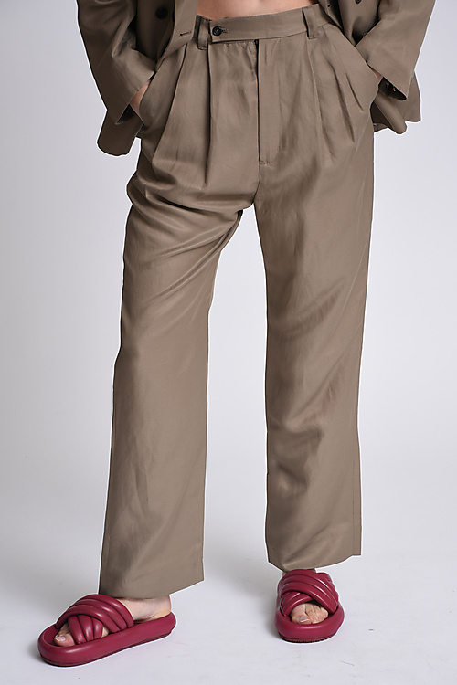ADNYM Trousers Taupe