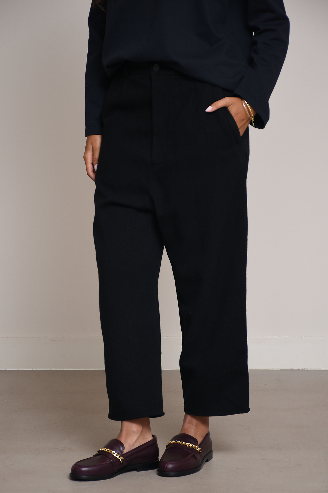 ADNYM Trousers Black