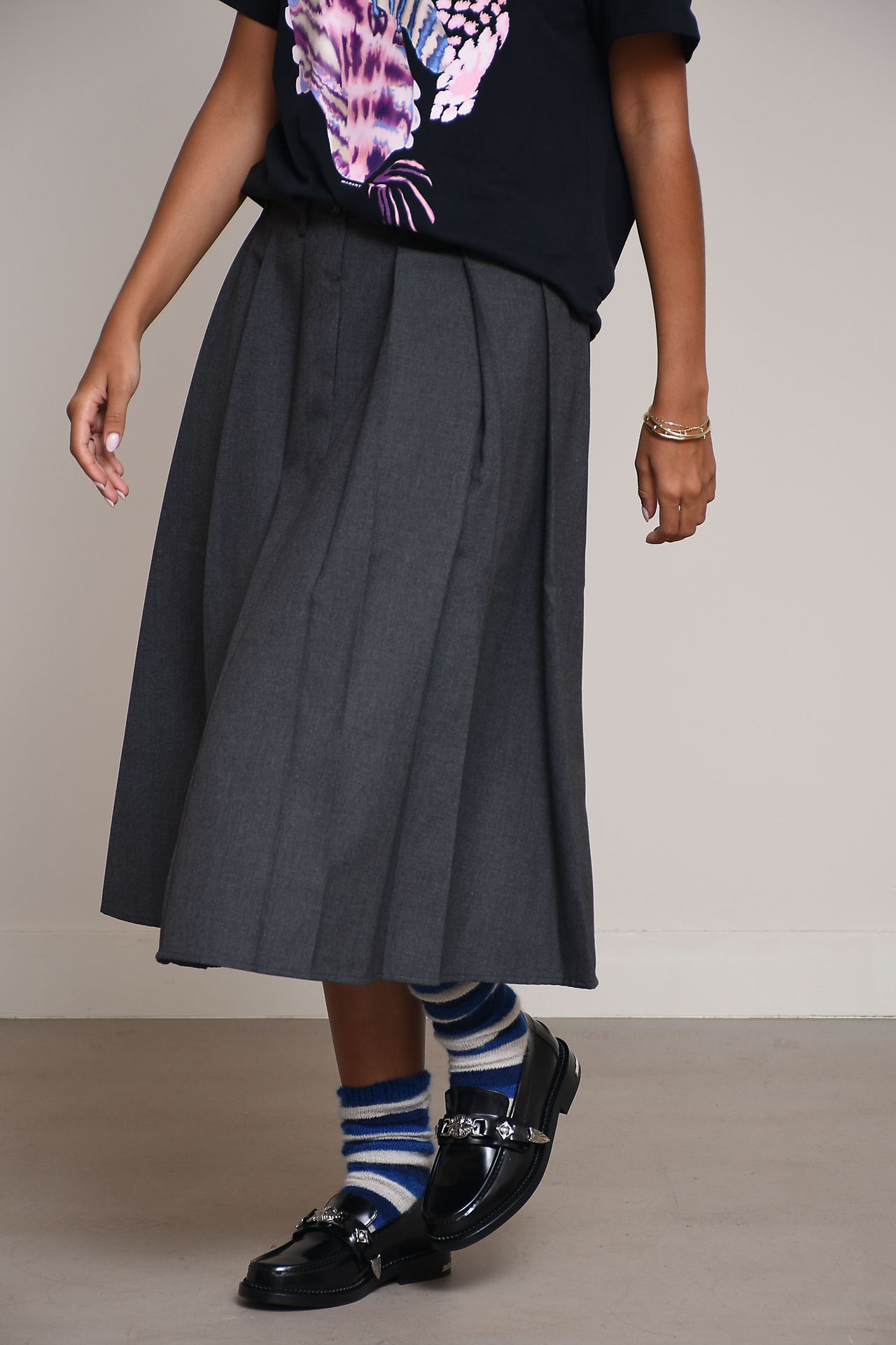 ADNYM Skirts Grey