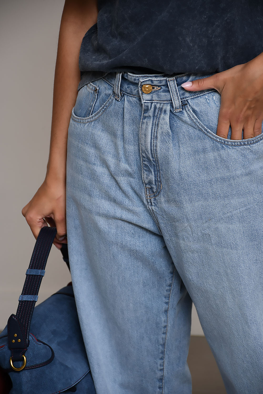 ADNYM Jeans Blauw