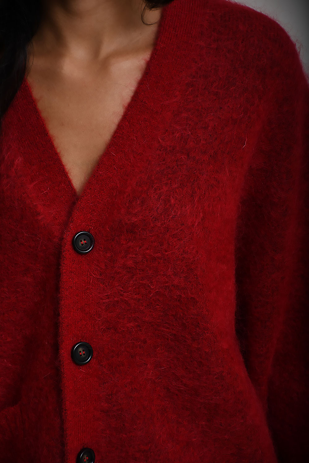 ADNYM Cardigans Red