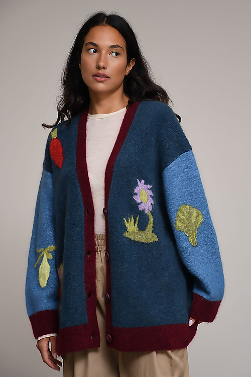 Alemais Cardigans Blue