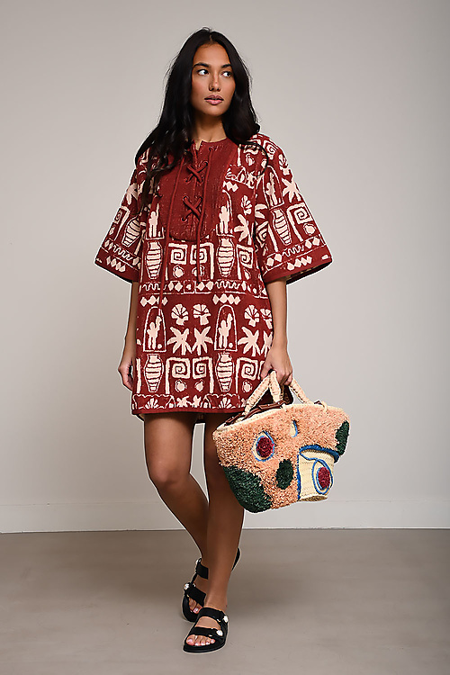 Alemais Jurken Bordeaux