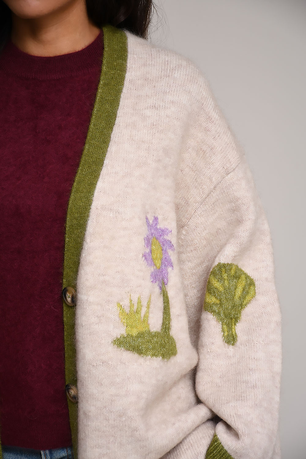 Alemais Cardigans Beige