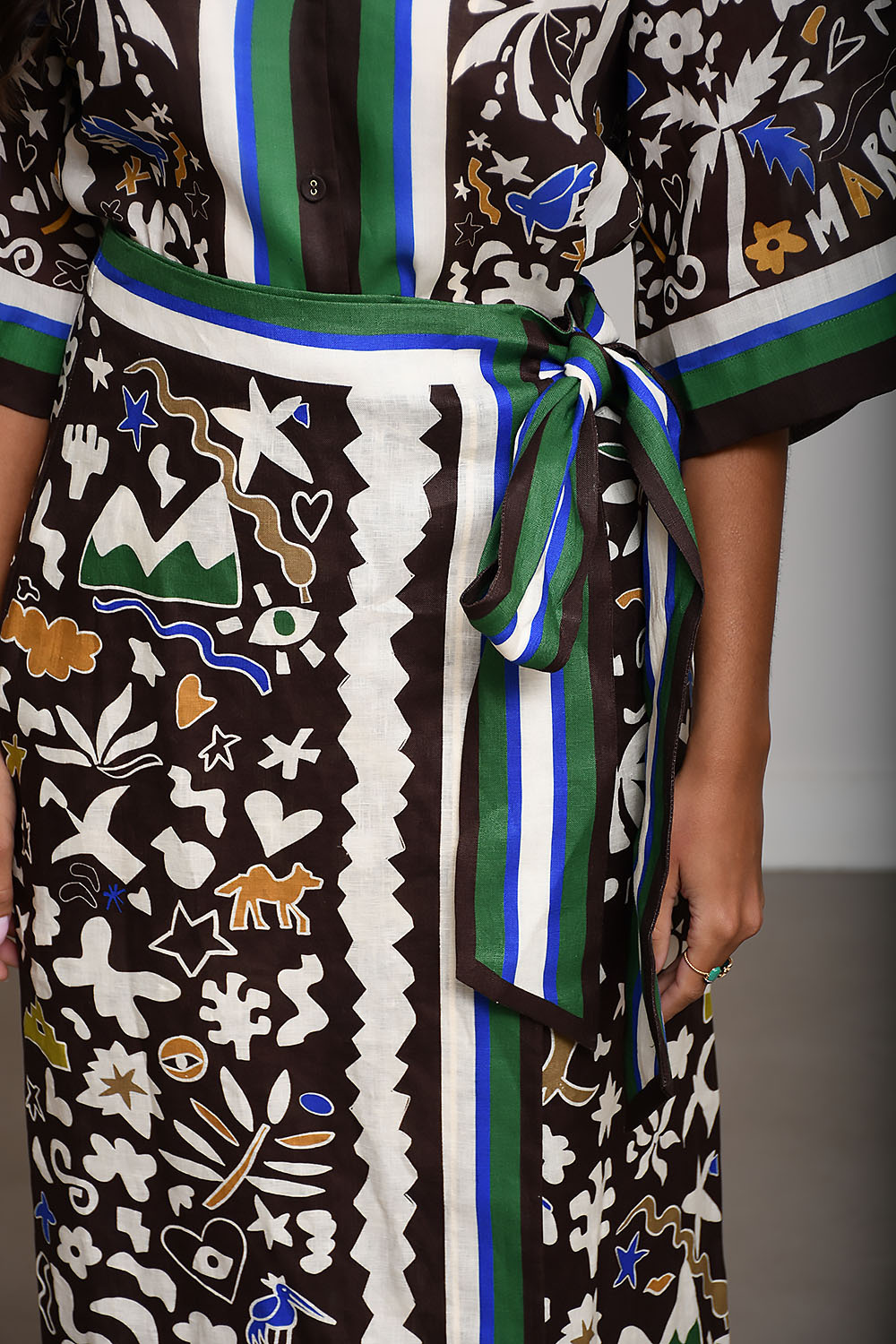 Alemais Skirts Brown