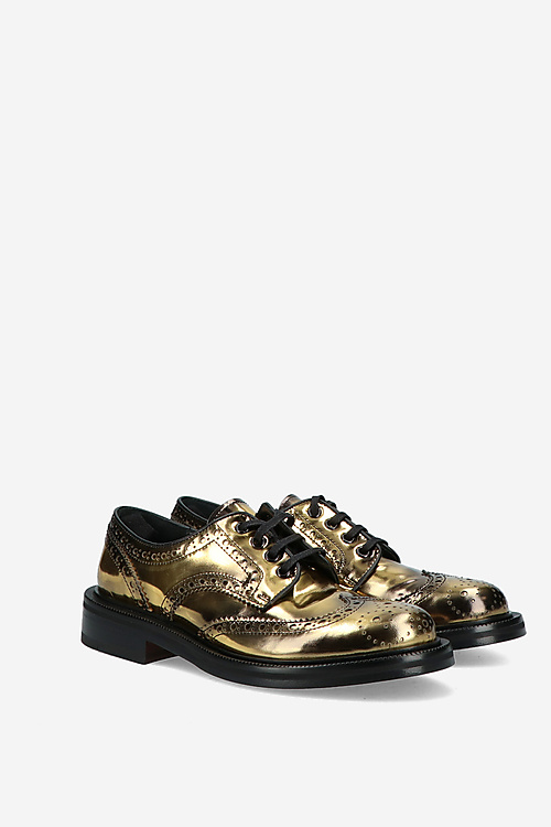 Alexander Hotto Laced shoes Gold