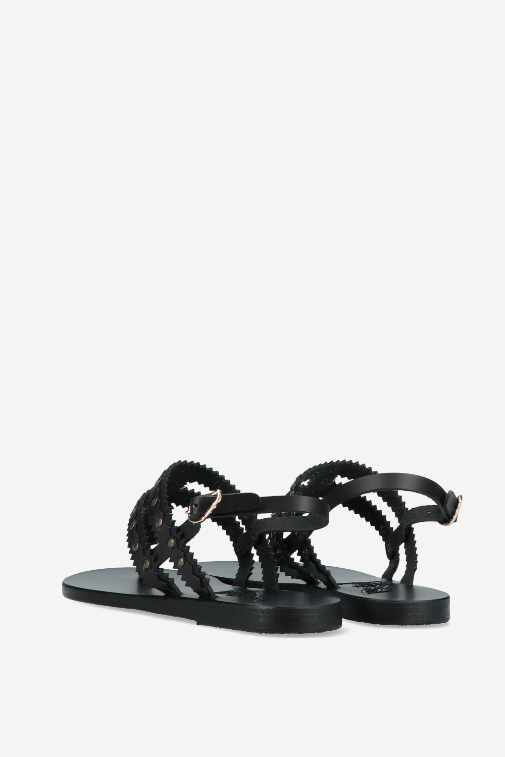 Ancient Greek Sandals Black