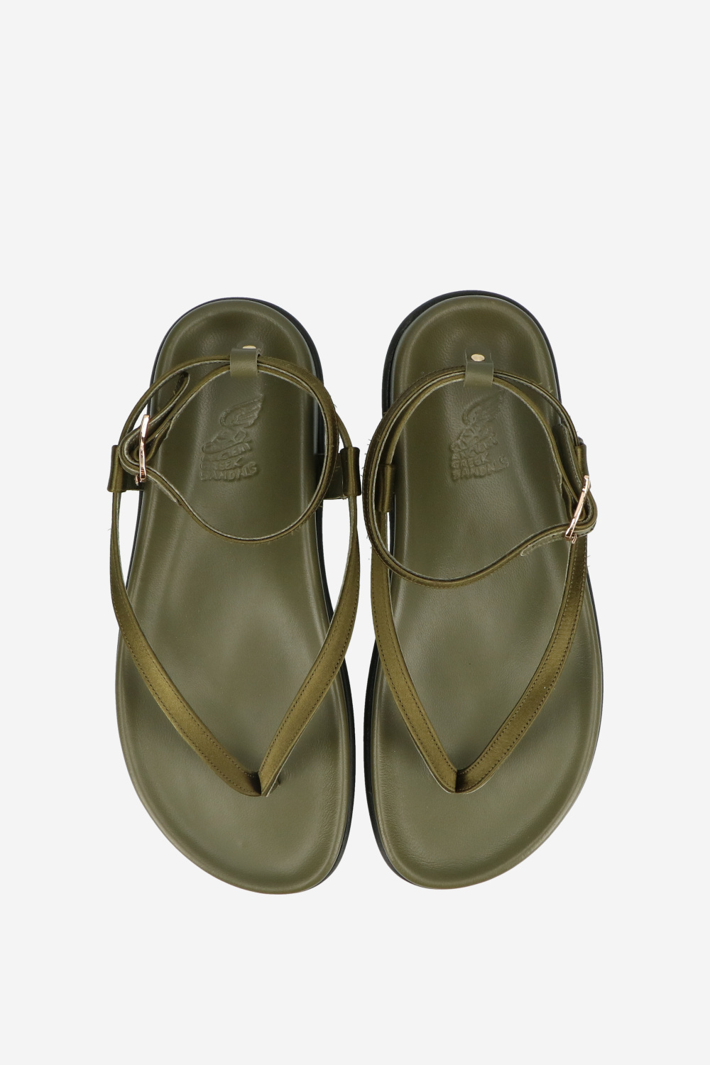 Ancient Greek Sandals Green