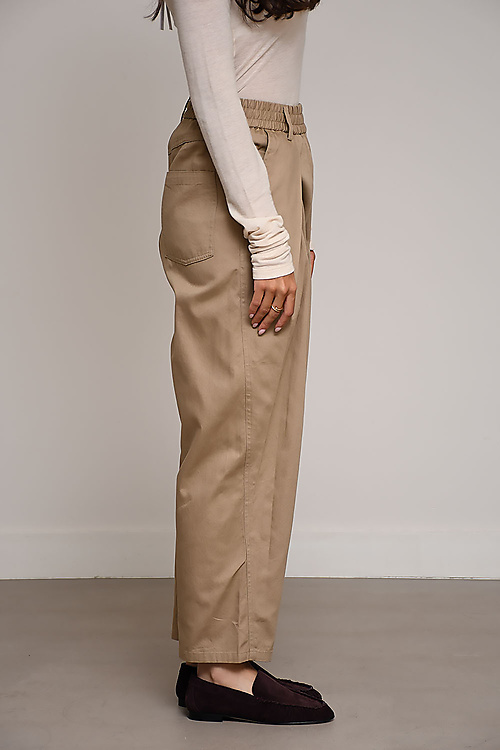 AOAP Trousers Taupe