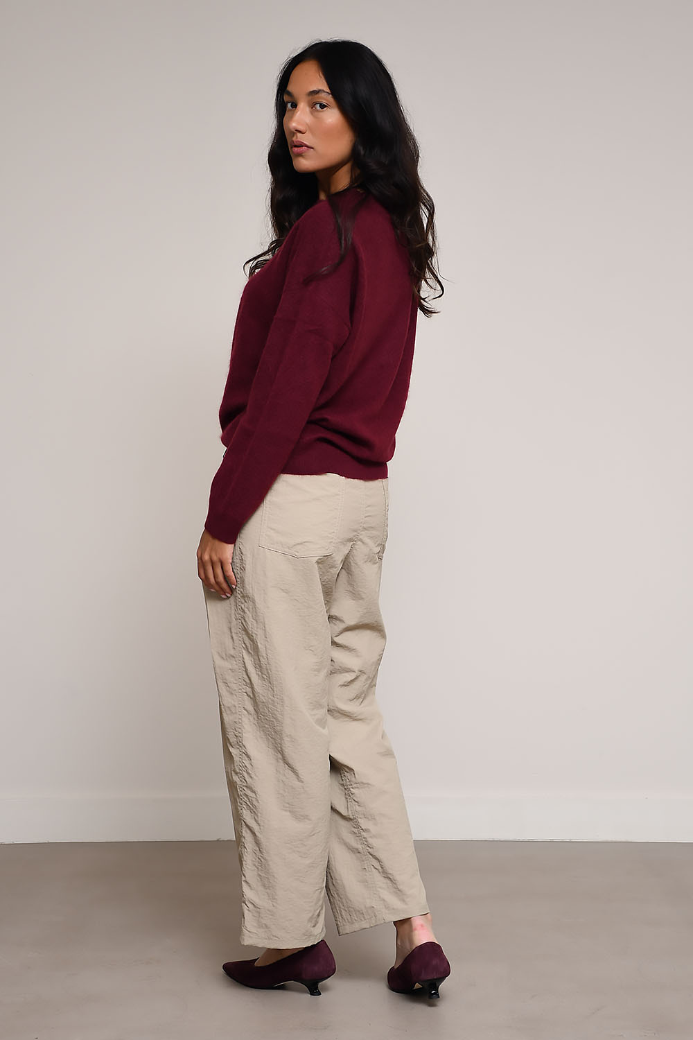 AOAP Trousers Beige