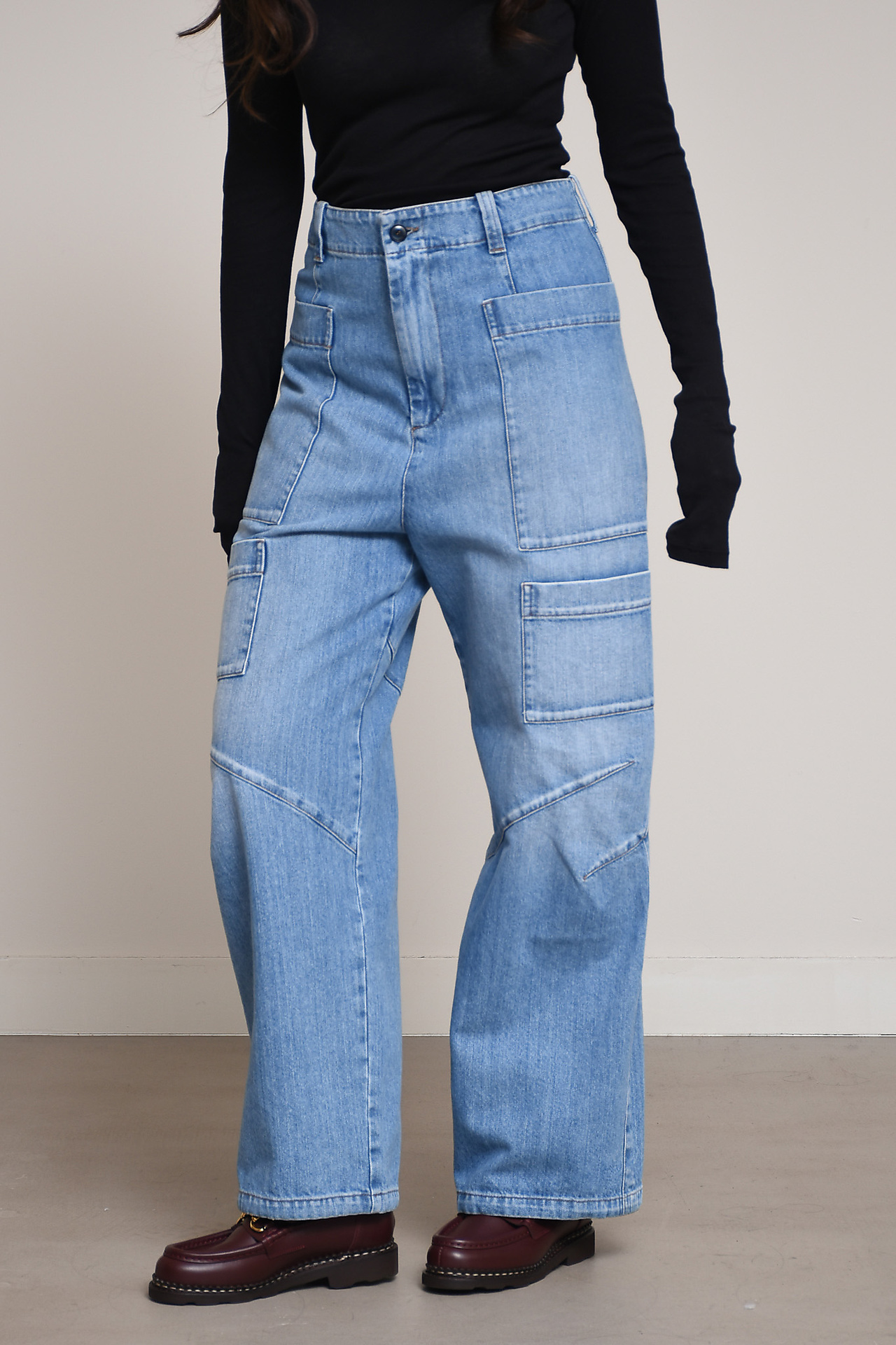 Barena Jeans Blauw