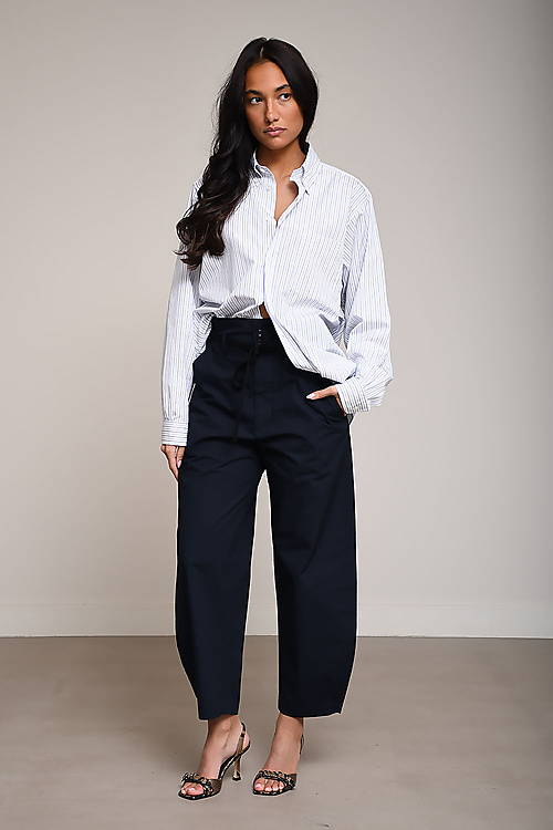 Barena Broeken Blauw