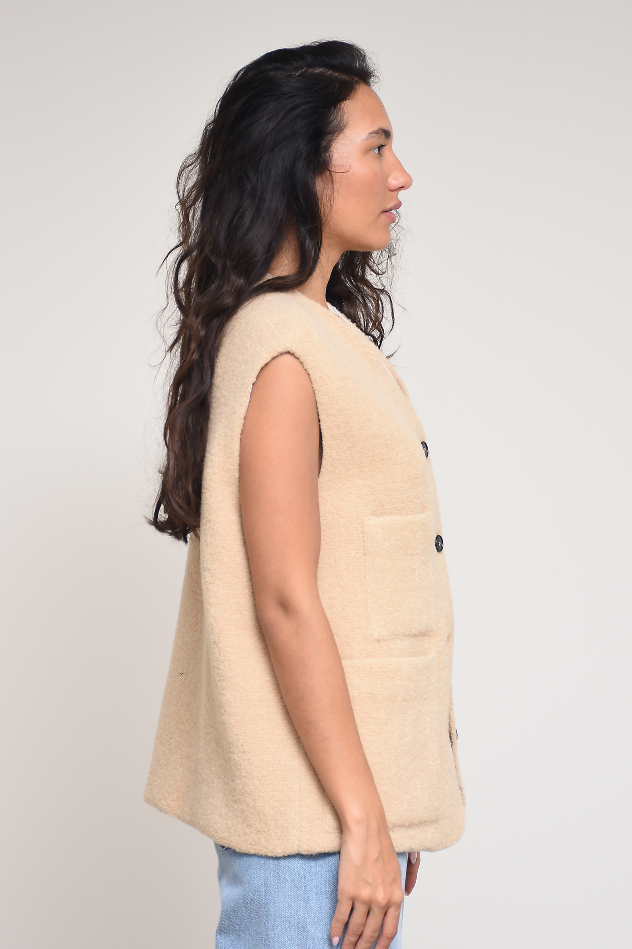 Barena Gilets Beige