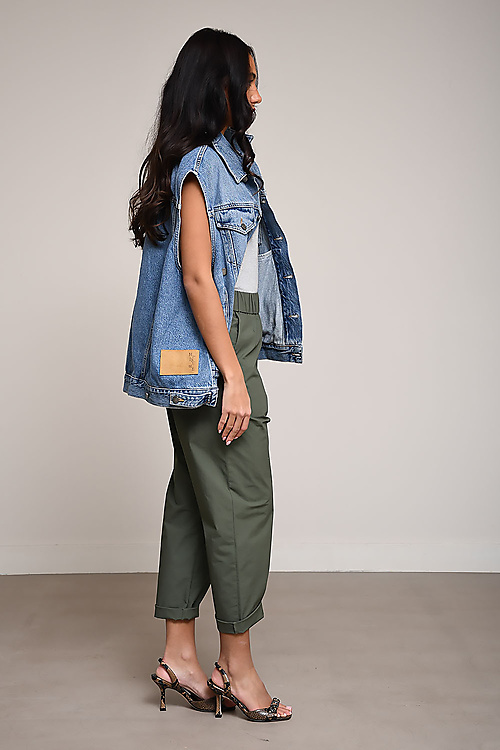 Barena Broeken Groen