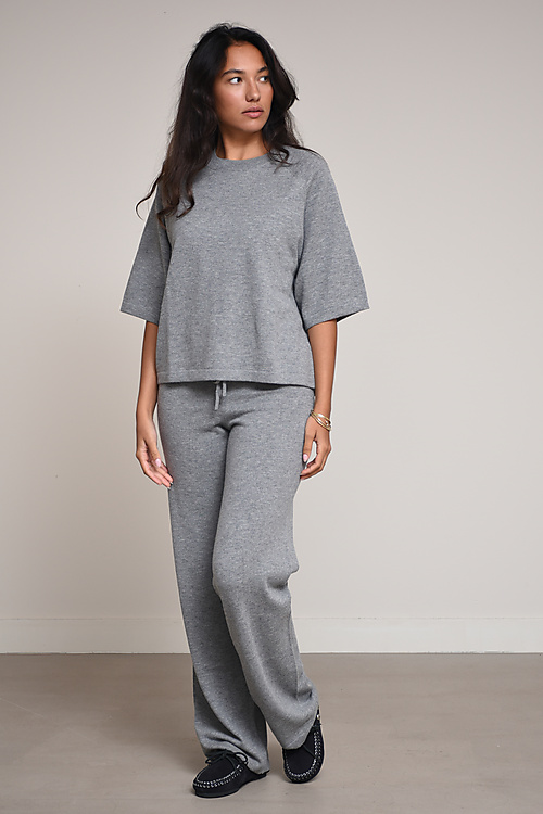 Coatigan Trousers Grey