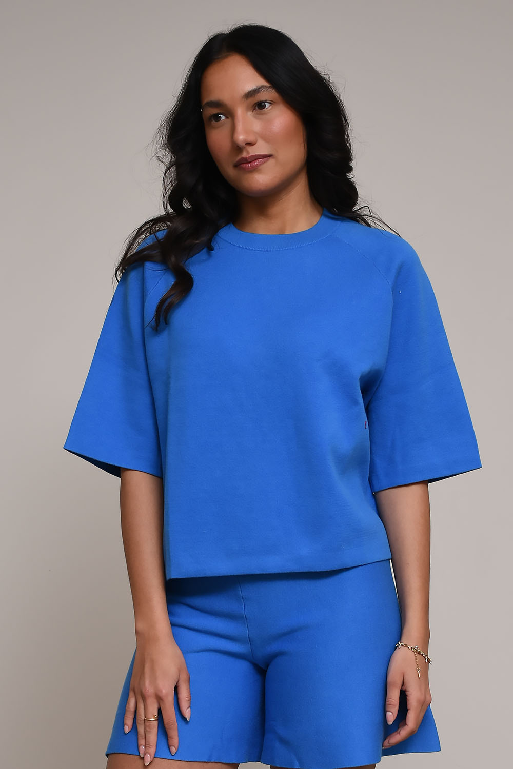 Coatigan Tops Blauw