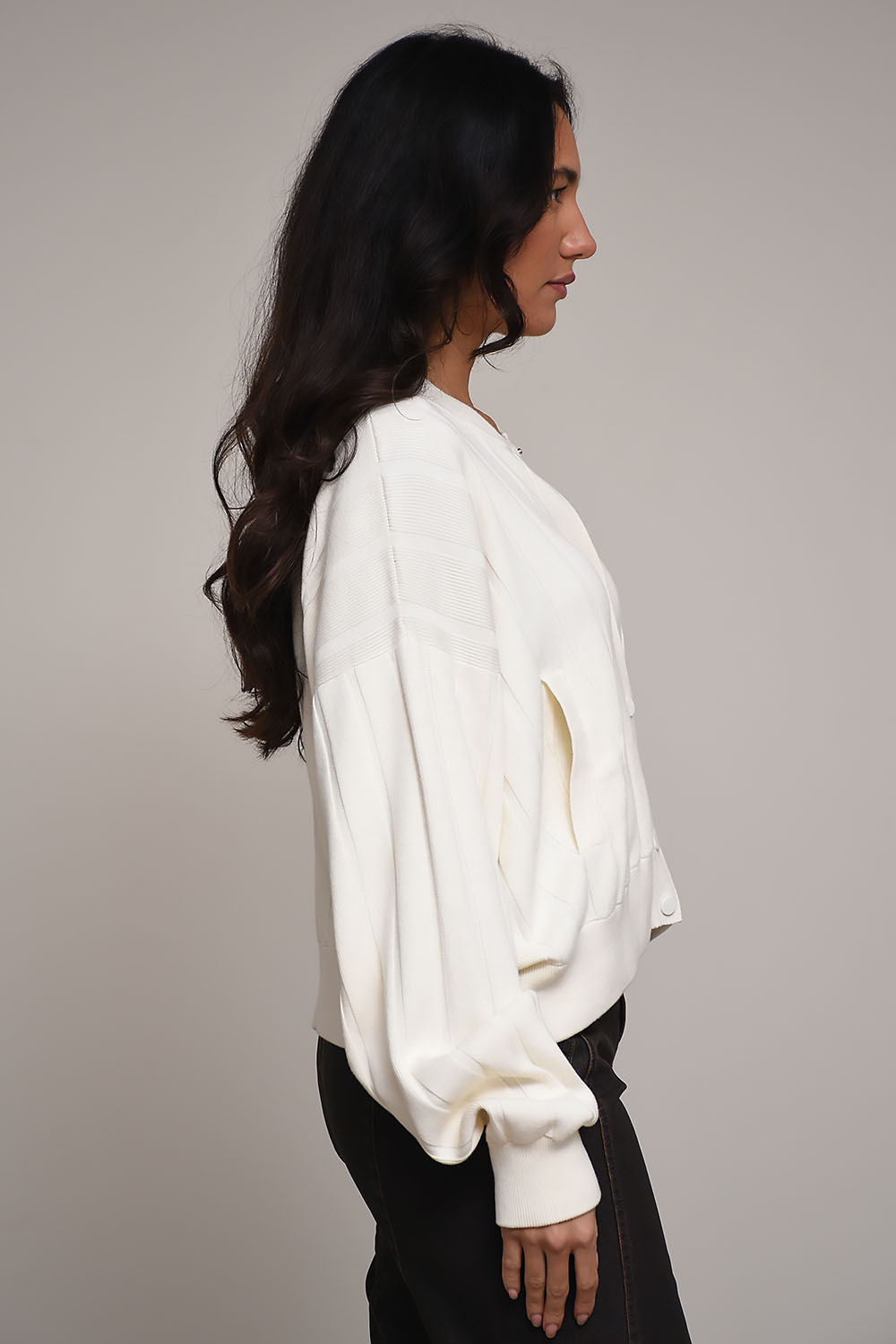 Coatigan Cardigans White