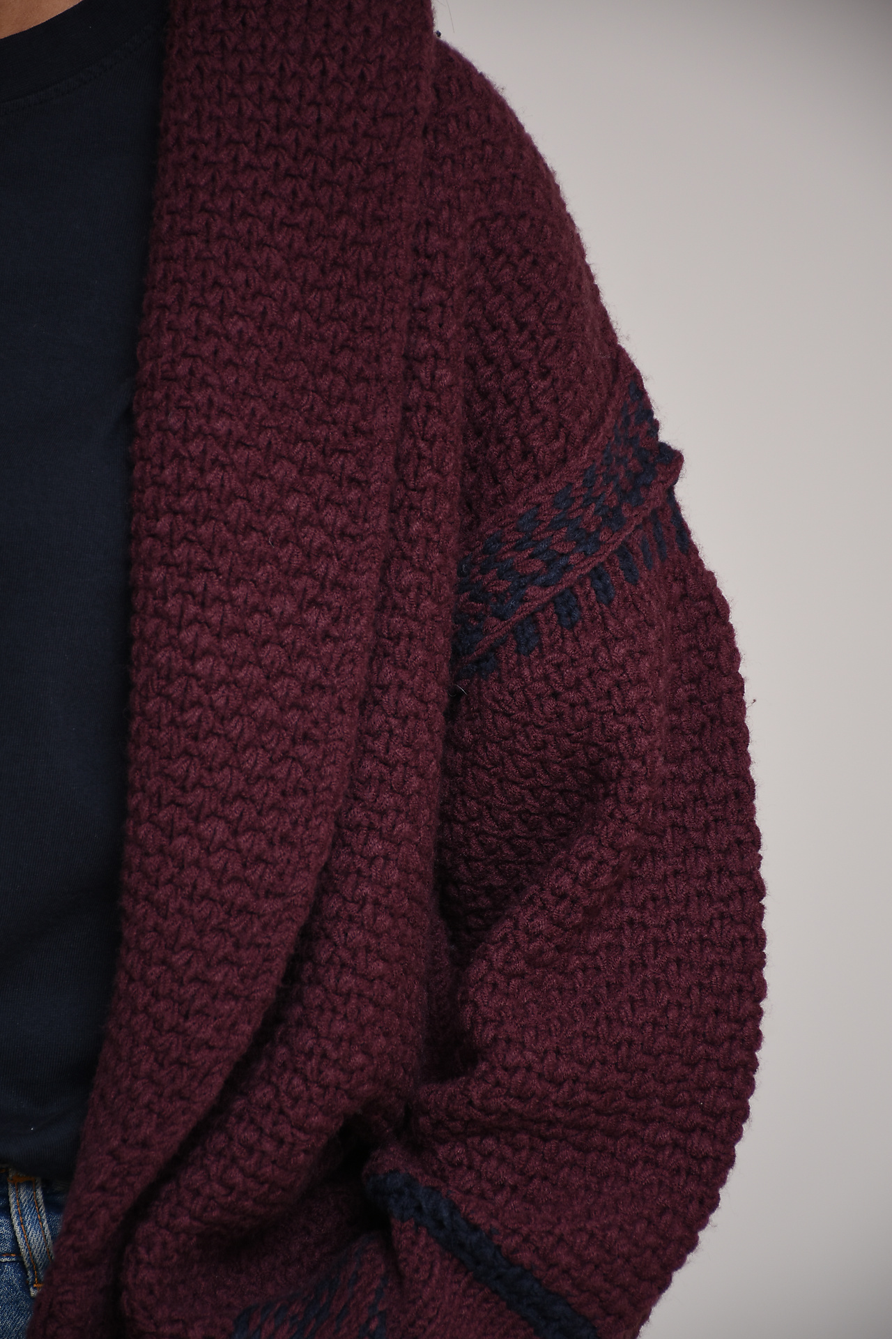 Coatigan Cardigans Bordeaux