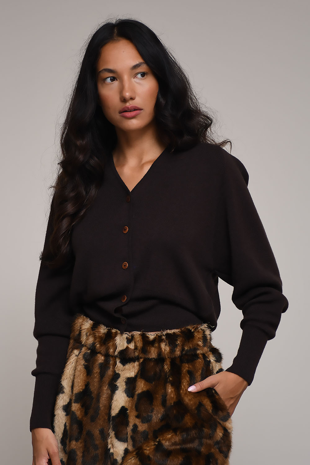 Cordera Vesten Bruin
