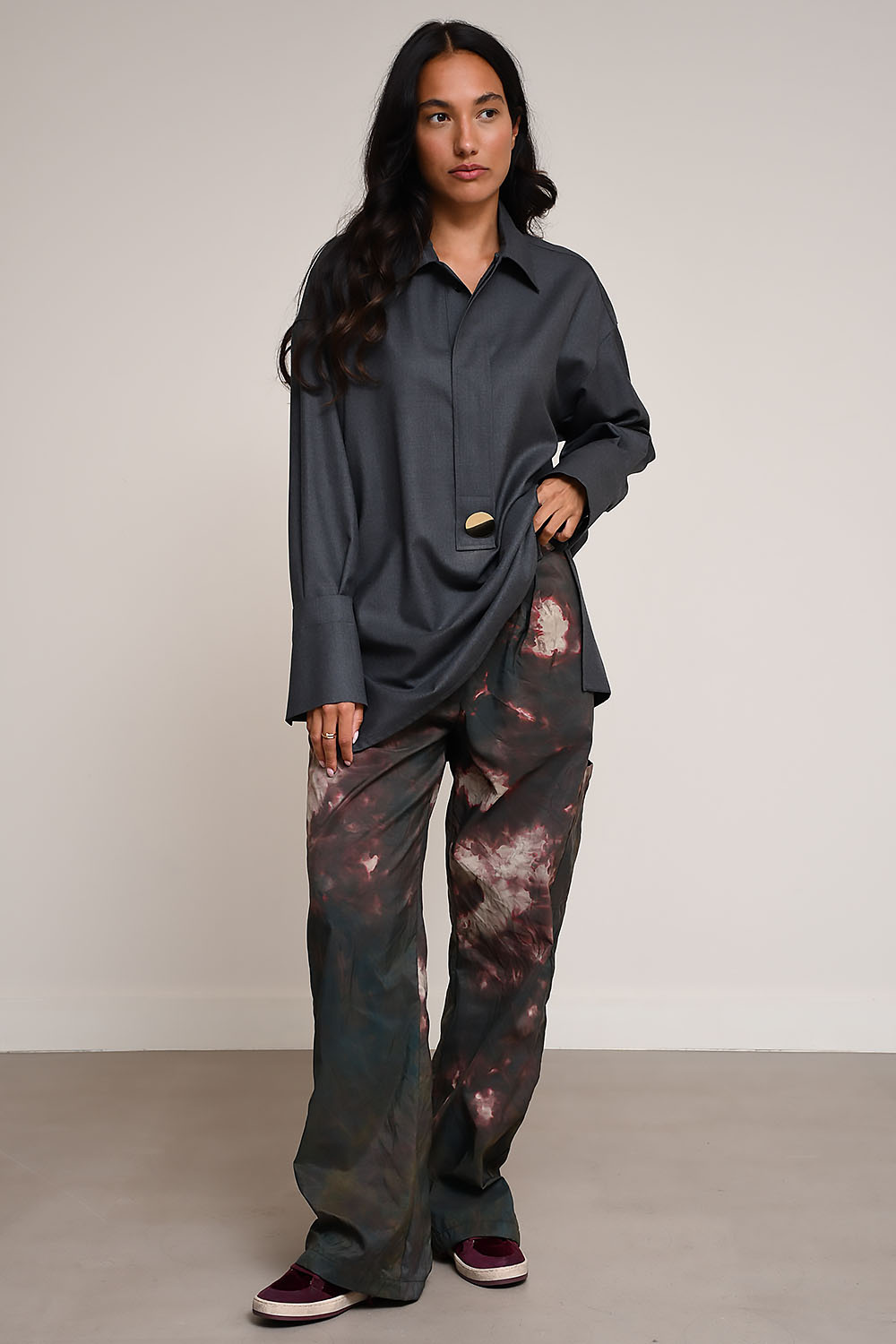 Darkpark Blouses Grey