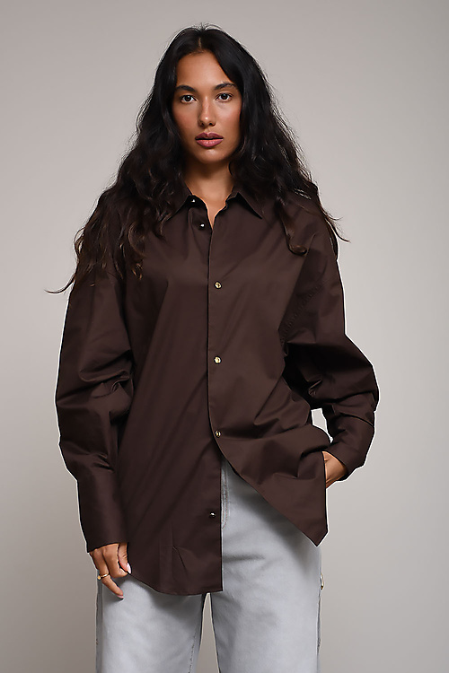 Darkpark Blouses Bruin