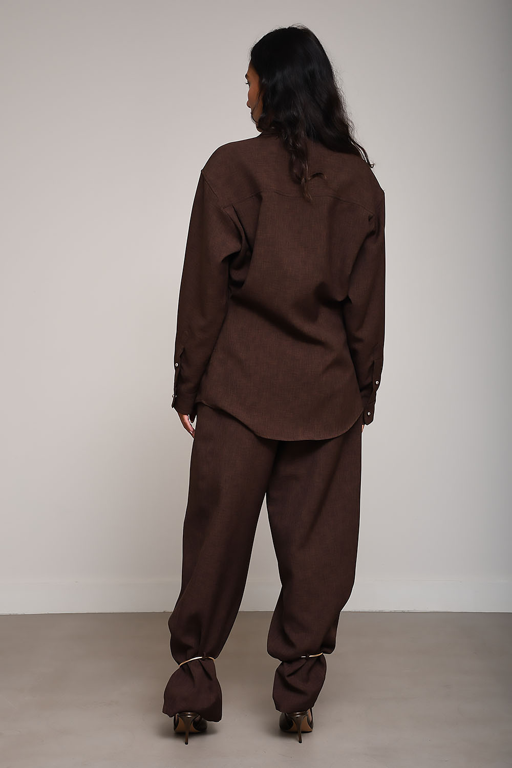 Darkpark Blouses Bruin
