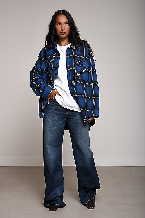 Denimist Blouses Blauw
