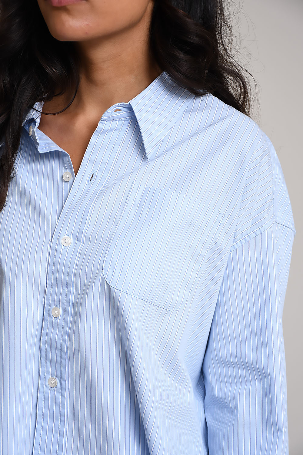 Denimist Blouses Blauw