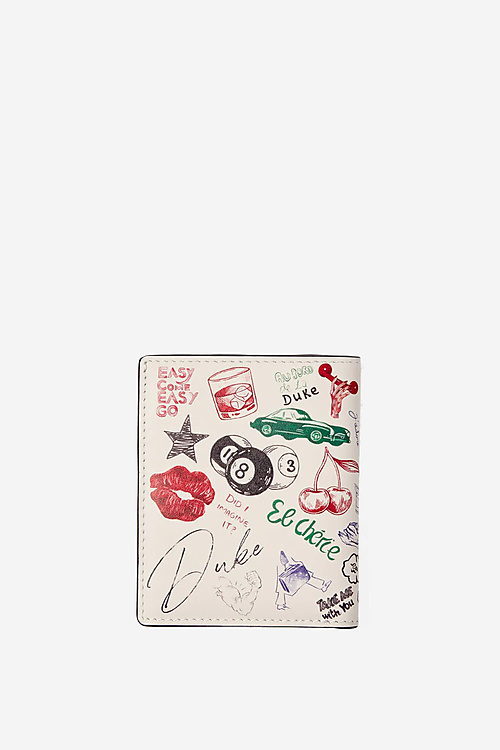 DUKE + DEXTER Wallet White
