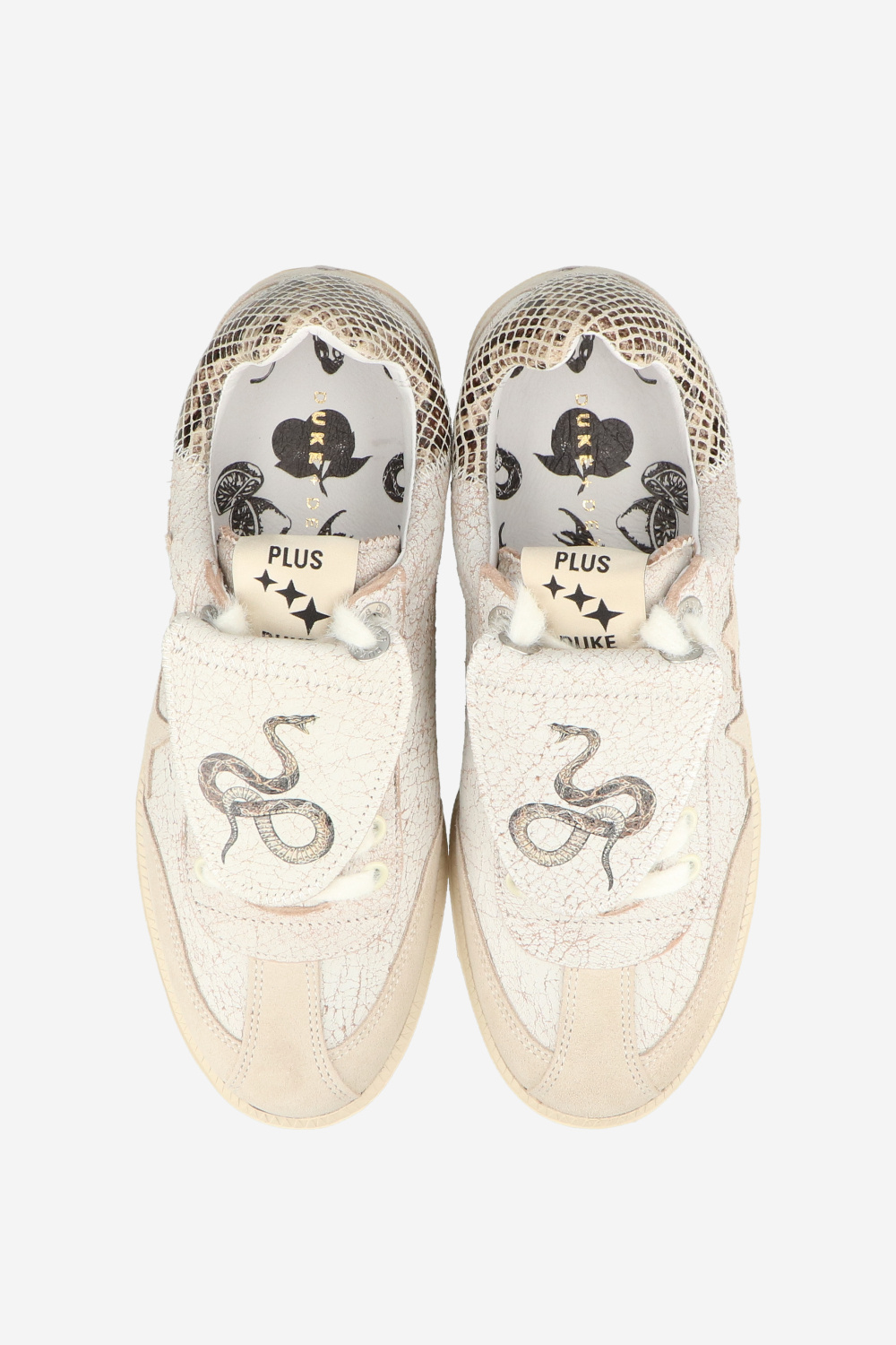 DUKE + DEXTER Sneakers White