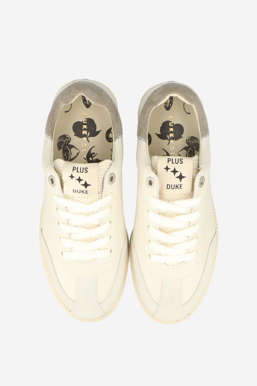 DUKE + DEXTER Sneakers White