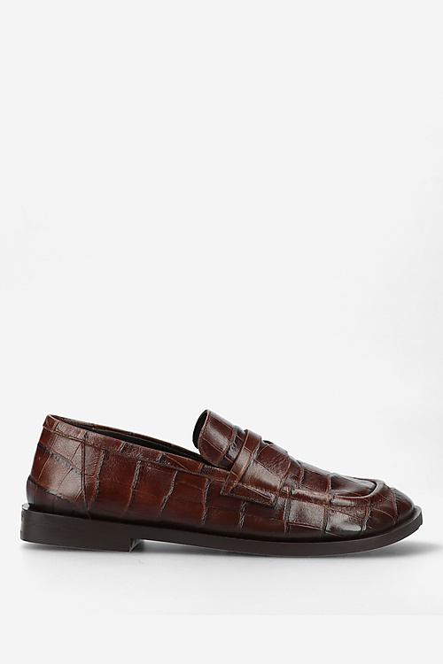 Elena Iachi Loafers Brown